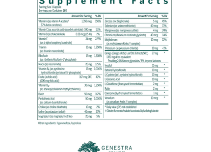Genestra - Maxum Multi Vite | 90 Gélules