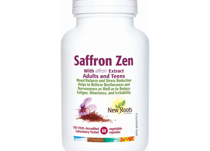 New Roots - Safran Zen | 60 Gélules Végétales