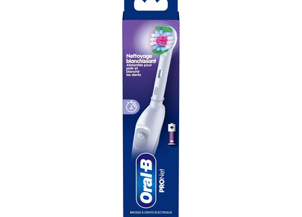 Oral-B - ProClean Power Toothbrush, Whitening Clean | 1 Handle + 1 Brush Head