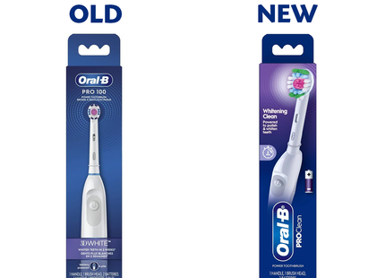 Oral-B - ProClean Power Toothbrush, Whitening Clean | 1 Handle + 1 Brush Head
