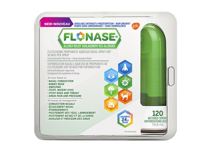 Flonase - Allergy Relief 24HR Spray - Non Drowsy | 120 Sprays