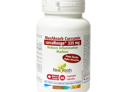 New Roots - CurcuRouge 225 mg | 60 gélules végétales