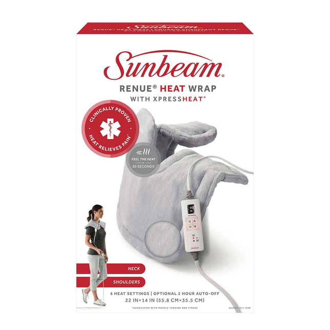 Sunbeam - Renue Heat Wrap - Neck & Shoulders