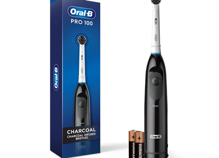 Oral-B - Pro 100 Charcoal Electric Toothbrush | 1 Pk