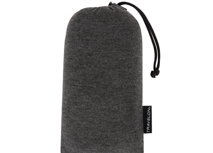 Travelon - Packable Travel Blanket, Heather Gray