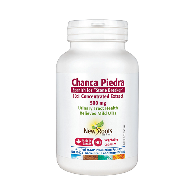 New Roots - Chanca Piedra 500 mg | 90 Veg Capsules