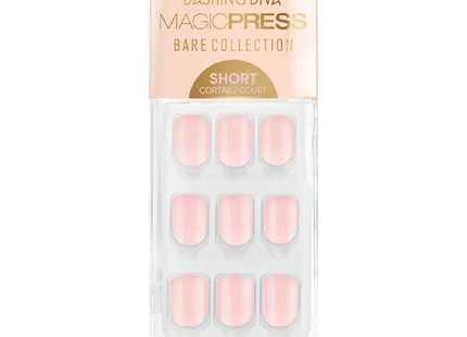 Dashing Diva - Magic Press Short Nails - PO585 Perfect Pink | 30 Nails