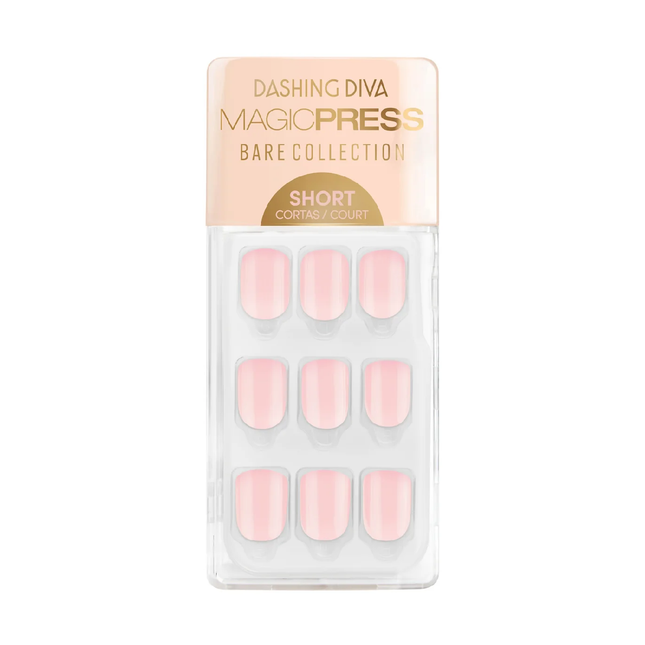 Dashing Diva - Magic Press Ongles Courts - PO585 Rose Parfait | 30 clous