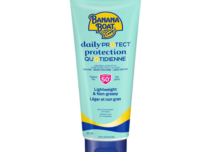 Banana Boat - Crème solaire DailyProtect FPS 50+ | 90 ml
