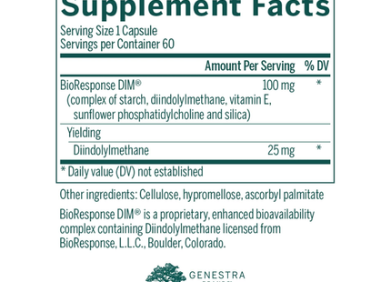 Genestra - DIM | 60 Capsules 