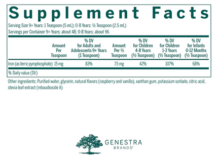 Genestra - Fer liquide 240 ml | 240 ml