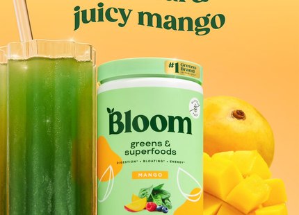 Bloom Nutrition - Greens & Superfoods, Mango | 137 g