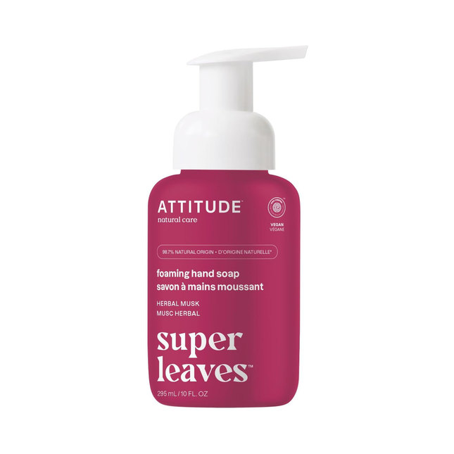 Attitude - Savon moussant pour les mains, musc aux herbes | 295 ml