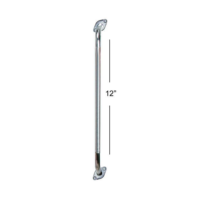 Drive - Chrome Grab Bar 12 IN with Rotating Flange