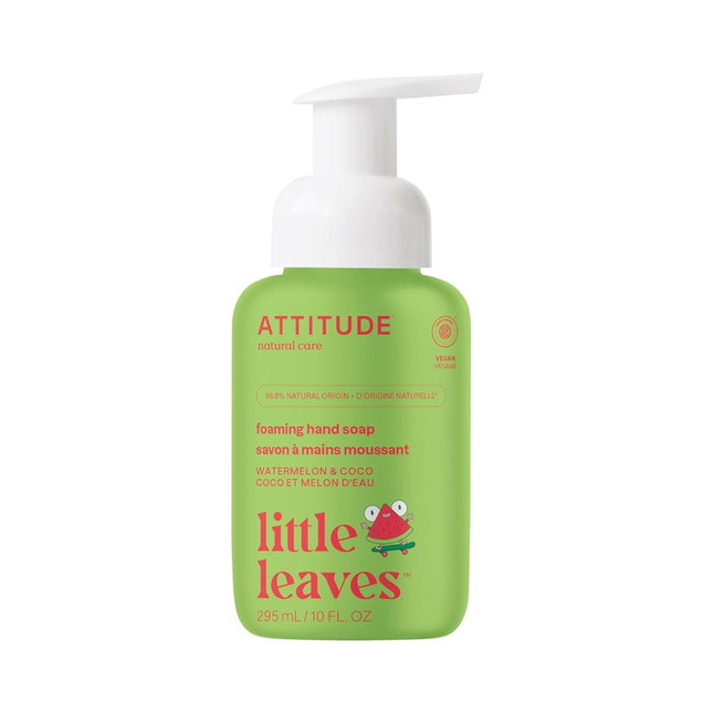 Attitude - Savon moussant pour les mains, pastèque et coco | 295 ml