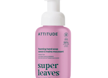 Attitude - Savon moussant pour les mains, feuilles de thé blanc | 295 ml