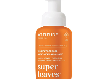 Attitude - Savon moussant pour les mains, feuilles d'oranger | 295 ml
