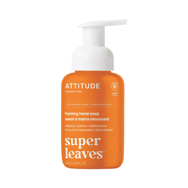 Attitude - Savon moussant pour les mains, feuilles d'oranger | 295 ml