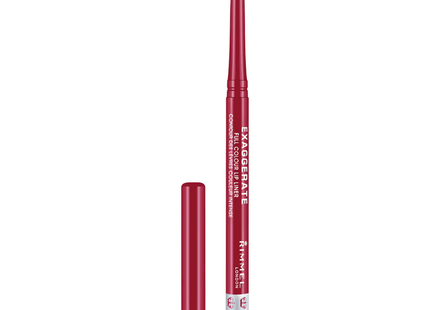 Rimmel - Crayon à lèvres polychrome Exaggerate - 024 Red Diva | 0,25g