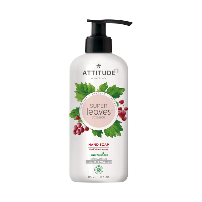 Attitude - Super Leaves Hand Soap, Red Vine Leaves | 473 mL