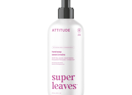 Attitude - Hand Soap Super Leaves, White Tea Leaves | 473 mL