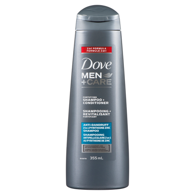 Dove - Men+Care Fortifying Shampoo & Conditioner - Anti-Dandruff with Pyrithione Zinc | 355 ml