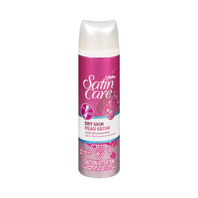 Gillette - Venus Satin Care Dry Skin Shave Gel with Shea Butter | 198 g