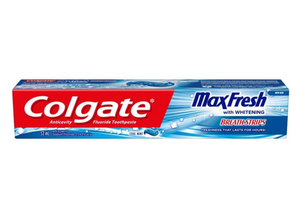 Colgate - Max Fresh Whitening Anti Cavity Fluoride Toothpaste - Cool Mint | 52 ml
