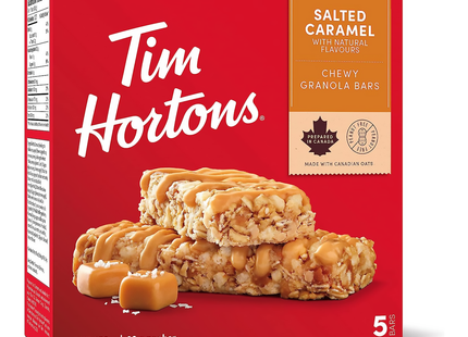 Tim Hortons - Barres granola au caramel salé | 5 barres