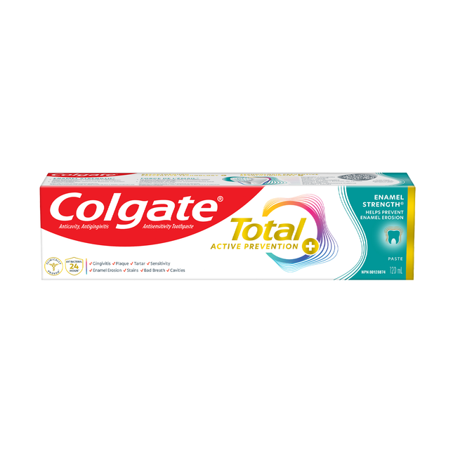 Colgate - Total Active Prevention - Enamel Strength | 120 mL