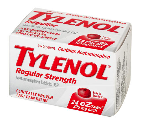 Tylenol Regular Strength Acetaminophen 325 mg | 24 eZ tabs