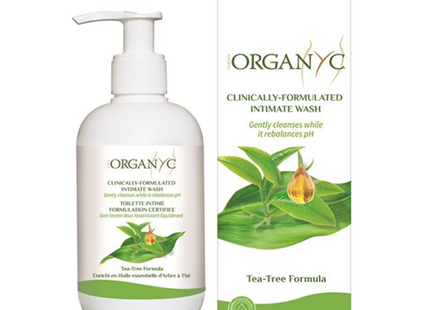 Organyc - Nettoyant Intime - Formule Arbre à Thé | 250 ml