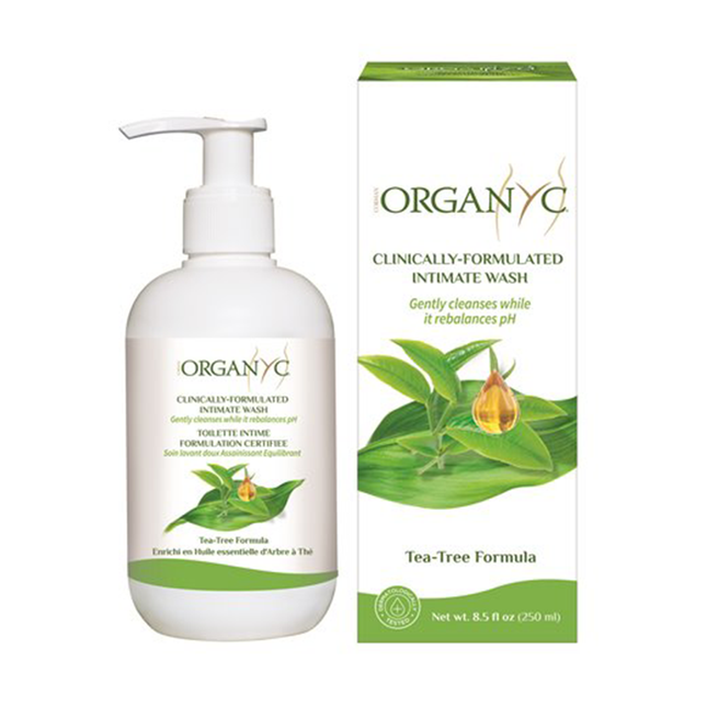 Organyc - Nettoyant Intime - Formule Arbre à Thé | 250 ml