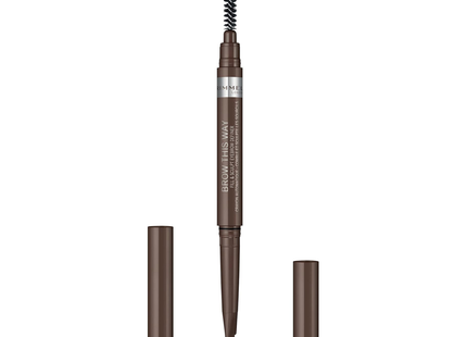 Rimmel - Brow This Way Eyebrow Definer - 002 Medium Brown | 0.25 g