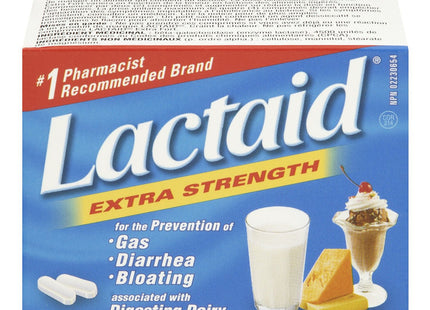 Lactaid Extra Strength Lactase Enzyme