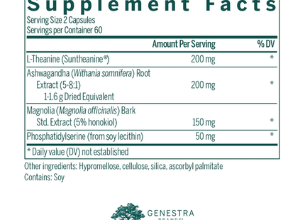 Genestra - Adreno Calm | 120 Capsules 