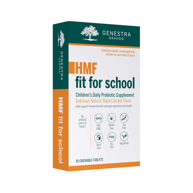 Genestra - HMF Fit For School, Children's Vitamins & Probiotic | 30 Tablets