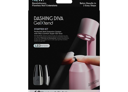 Dashing Diva - GelXtend Perfected Nail Extension System With Max Comfort Super Gel Glue