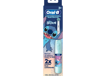 Oral-B - Kids Battery Powered Toothbrush Lilo & Stitch | Extra Soft Bristle