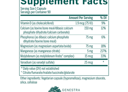 Genestra - Super Cal Mag | 180 Capsules 