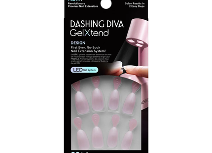 Dashing Diva - GelXtend Design, Graceful Girl GX13 | 30 Nails