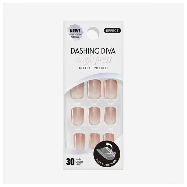 Dashing Diva - Magic Press Medium Nails - POE02 Tiki Hut | 30 Nails