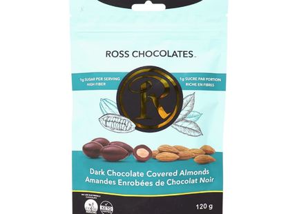 RC AMANDES ENROBÉES CHOC. NOIR 120G