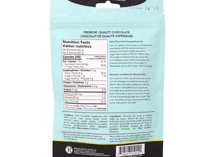 RC AMANDES ENROBÉES CHOC. NOIR 120G