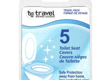 Big Brands - Toilet Seat Covers Travel Pack | 5 Pk