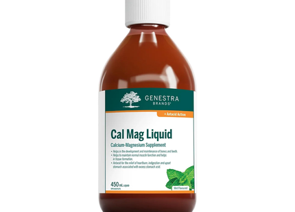 Genestra - Cal Mag Liquid, Mint | 450 mL 