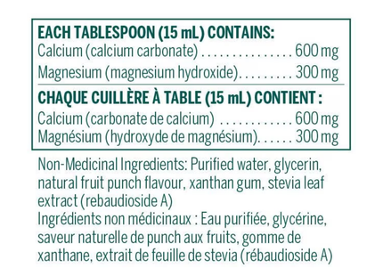 Genestra - Cal Mag Liquid 2, Fruit Punch | 450 mL 