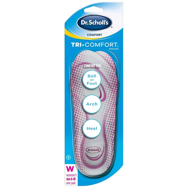 Dr. Scholl's - Semelles Tri-Confort | Femmes 6-10 ans