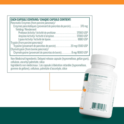 Genestra - Pancreatin (DR) | 60 Capsules 
