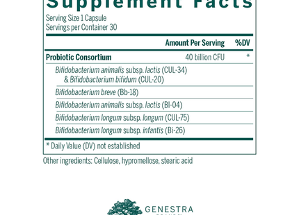 Genestra - Capsules HMF BIFIDO | 30 capsules